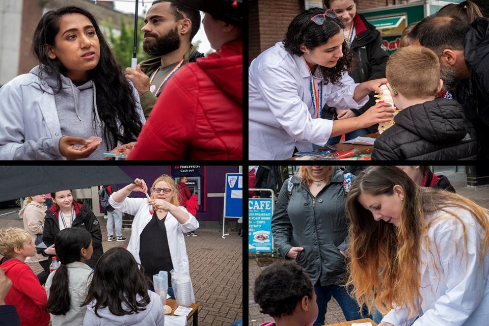 First Soapbox Science event in Stoke on Trent 2019